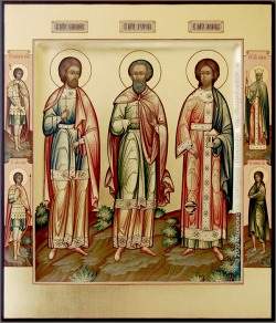 і сповідники Гурій, Самон і Авив