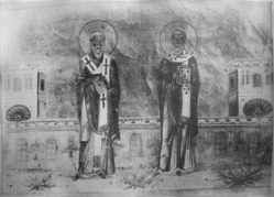 Светитељи Исакије и Мелетије, епископи Кипарски