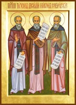 Тихон, Василије и Никон Соколовски
