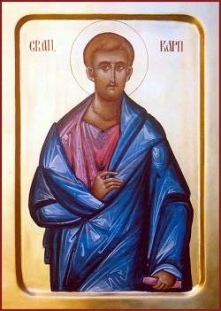 Apostle Carpus of the Seventy