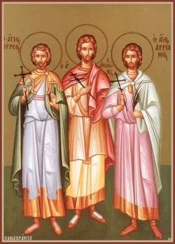 Фирс, Левкий и Каллиник Кесарийские (249–251)