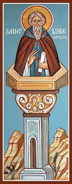 Venerable Luke the New Stylite of Chalcedon