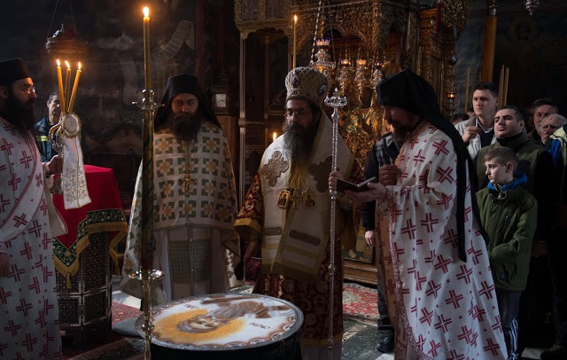 Престольный праздник в монастыре Хиландар