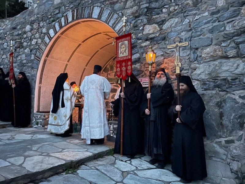 Крещение Господне на Афоне