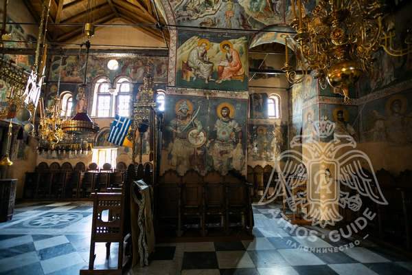 Фрески монастыря Протата