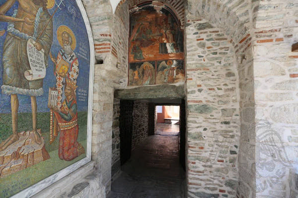 Фрески монастыря Дионисиат