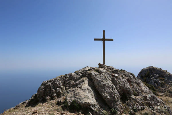 Крест на Святой Горе Афон