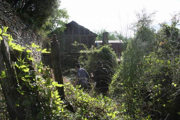 Постройка на Афоне