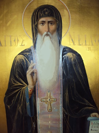 Преподобный Нил Мироточивый